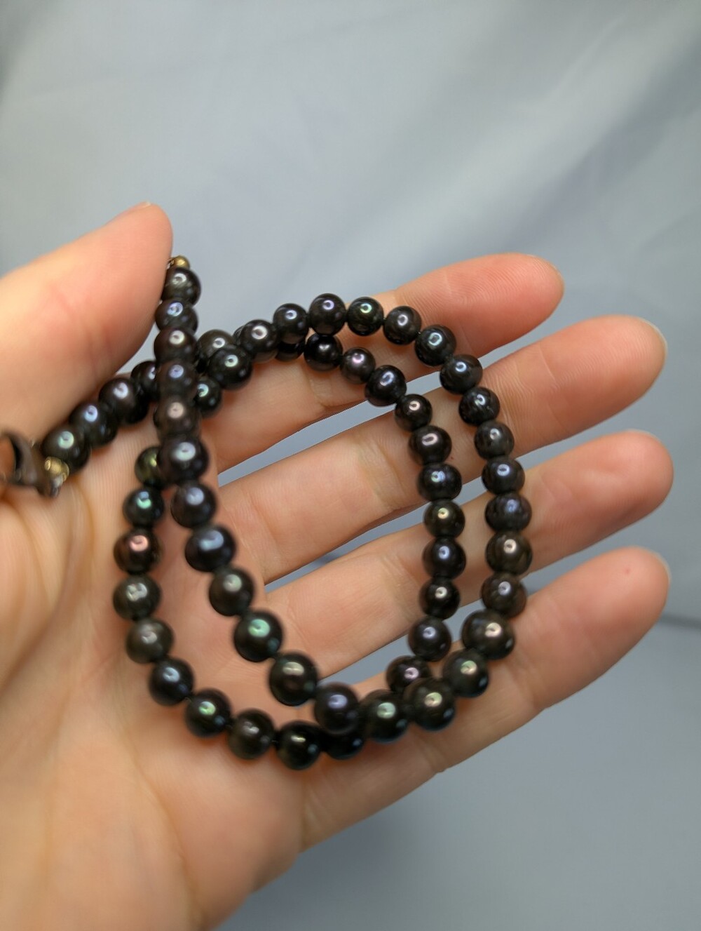 Freshwater Pearl Beaded Choker Necklace